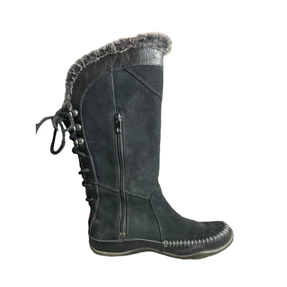 The North Face Women's 6 Janey Boots Black Tall 200G‎ Primaloft Insulated Winter
